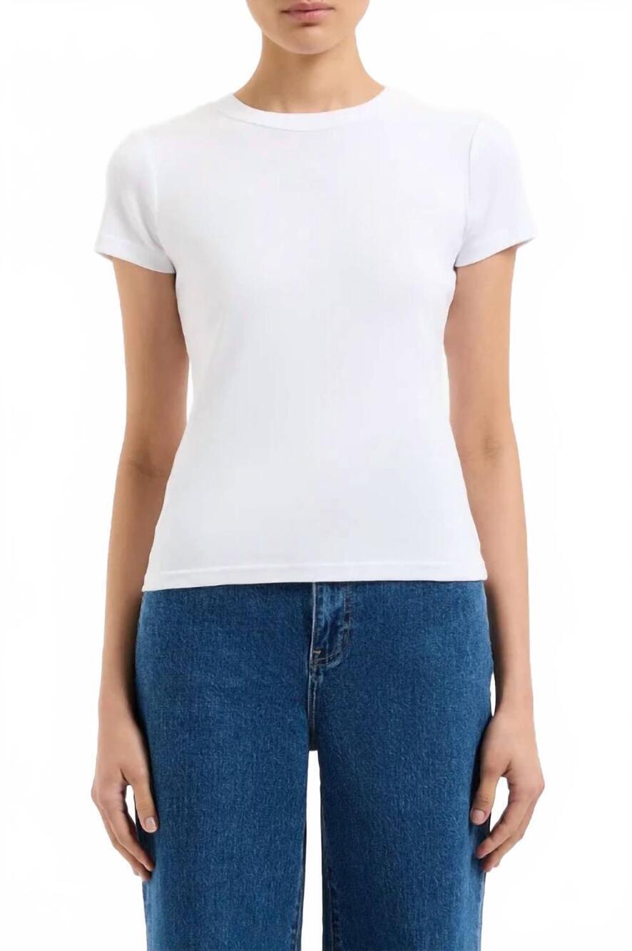 NEW NUDE LUCY organic baby tee in white
